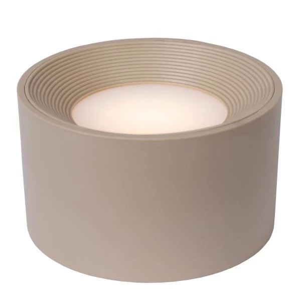 Lucide JOLAN - wiederaufladbare Schreibtischlampe/Klemmleuchte/Wandleuchte - Akku/Batterie - LED Dim to warm - 1x3,5W 2700K/5700K - Taupe - detail 7